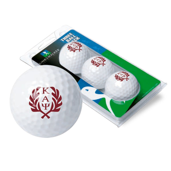 Kappa Alpha Psi 3-Pack Golf Ball Sleeve