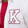 Kappa Alpha Psi Chenille K Long Sleeve Button Up Shirt-FINAL SALE