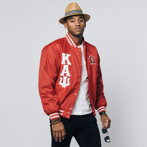 Viva gerucht wildernis Kappa Alpha Psi Baseball Jacket (Red) – Nupemall