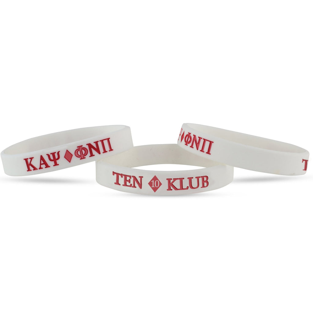 Kappa Alpha Psi Ten #10 Klub Wristband