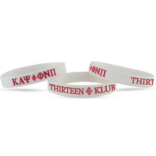 Kappa Alpha Psi Thirteen #13 Klub Wristband