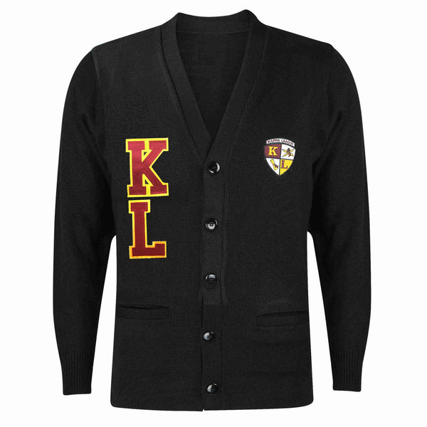 Kappa League Cardigan Sweater (Black)