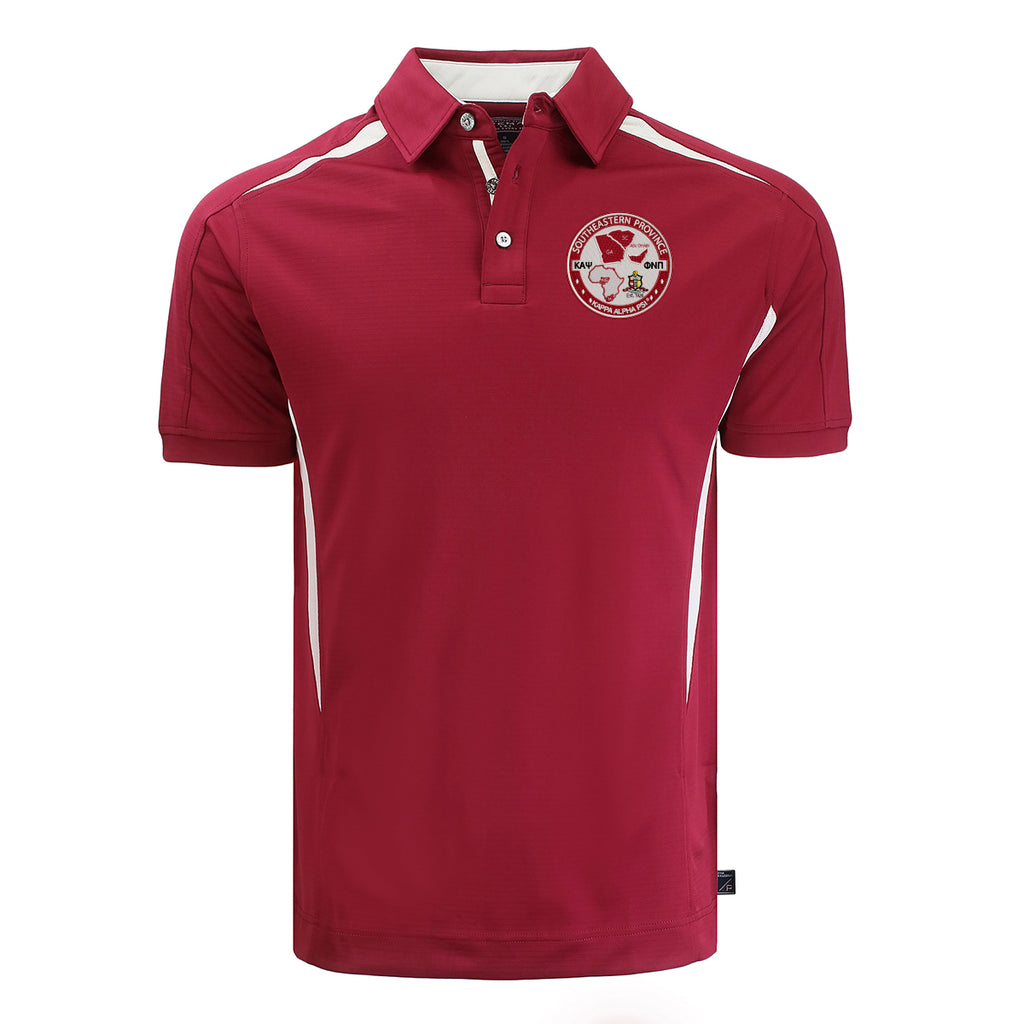 Southeastern Province DriFit Logo Polo (Krimson)