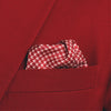 Kappa Alpha Psi Houndstooth Pocket Square (Krimson)