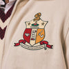 Kappa Alpha Psi Wool Varsity Jacket (Cream)