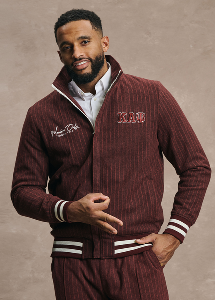 Kappa Alpha Psi Kappa Maroon Tracksuit Black Kappa Alpha Psi