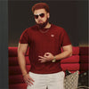 Kappa Alpha Psi 3-Letter Wreath Mesh Sweater Tee-FINAL SALE