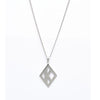 Kappa Alpha Psi 3 Stone Diamond K Necklace