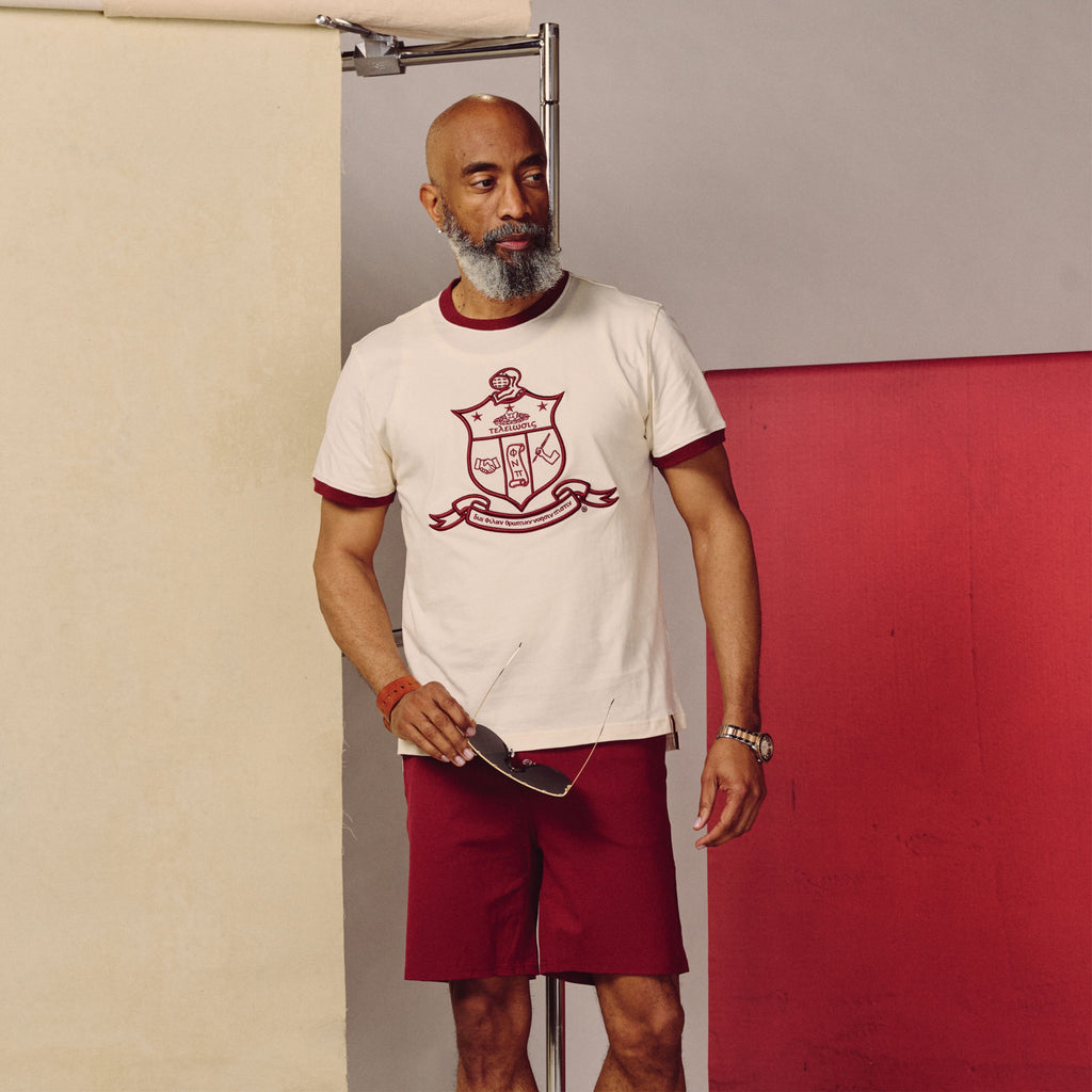 Kappa Alpha Psi Coat of Arms Ringer Tee (Cream) – Nupemall