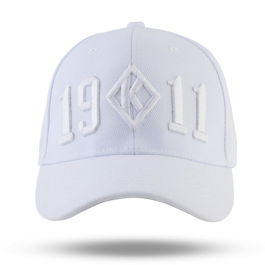 Kappa Alpha Psi Diamond K 1911 Tonal Hat (White)