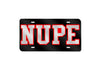 Kappa Alpha Psi NUPE License Plate (Black)