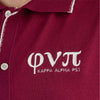 Kappa Alpha Psi Phi Nu Pi Full Button  Lightweight Sweater (Krimson)