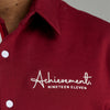 Kappa Alpha Psi Signature Stripe Achievement Button Down (Krimson)-FINAL SALE