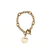 Kappa Silhouette Charm Bracelet