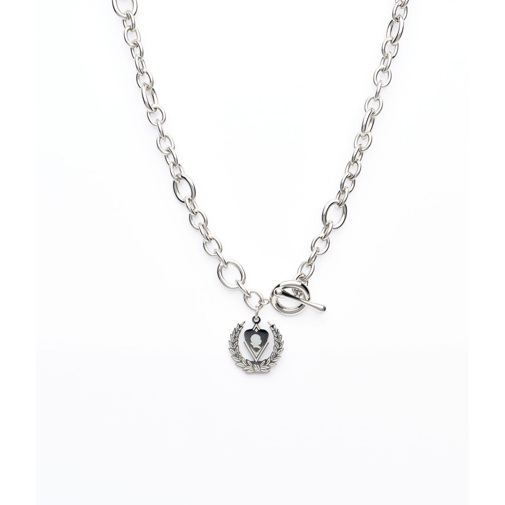 Kappa Silhouette Charm Necklace
