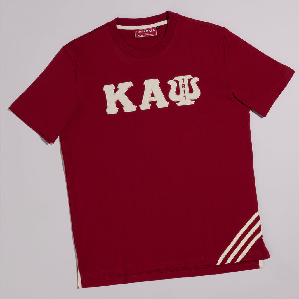 Kappa Alpha Psi Striped 3-Letter 1911 Tee