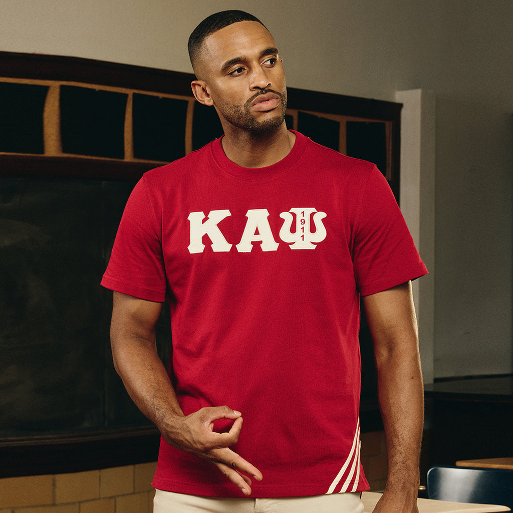 Kappa Alpha Psi Striped 3-Letter 1911 Tee