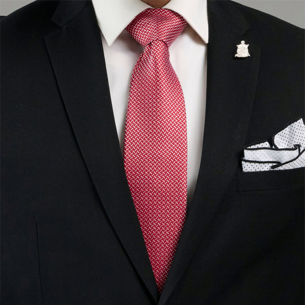 Kappa Alpha Psi Ticking Weave Necktie