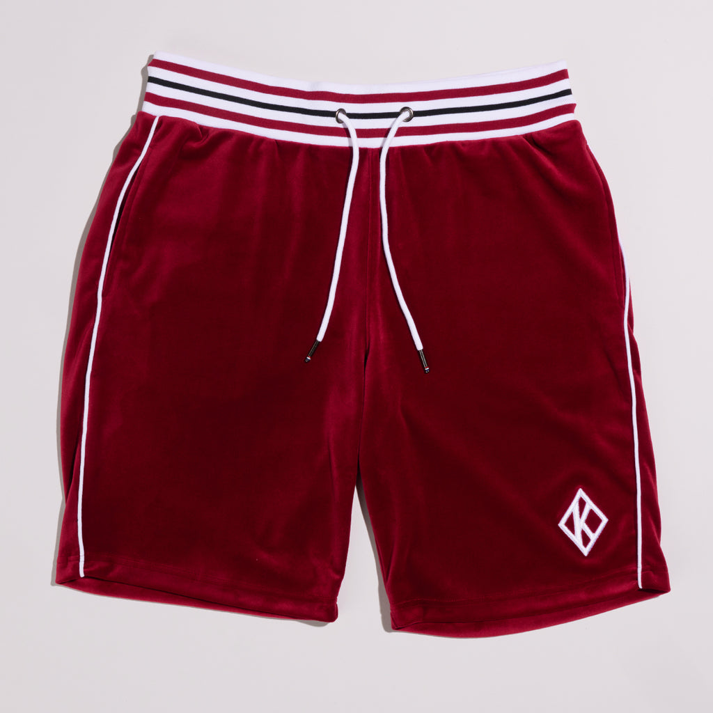 Kappa Alpha Psi Diamond K Retro Velour Shorts