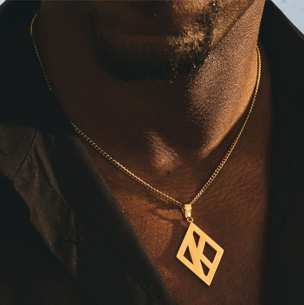 Kappa Alpha Psi Diamond K Necklace