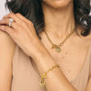 Kappa Silhouette Charm Bracelet