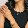 Kappa Silhouette Charm Bracelet