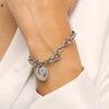 Kappa Silhouette Charm Bracelet