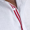 Kappa Alpha Psi Coat of Arms Tonal Linen Button Up Shirt