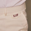 Kappa Alpha Psi Flat Front Trousers (Cream)
