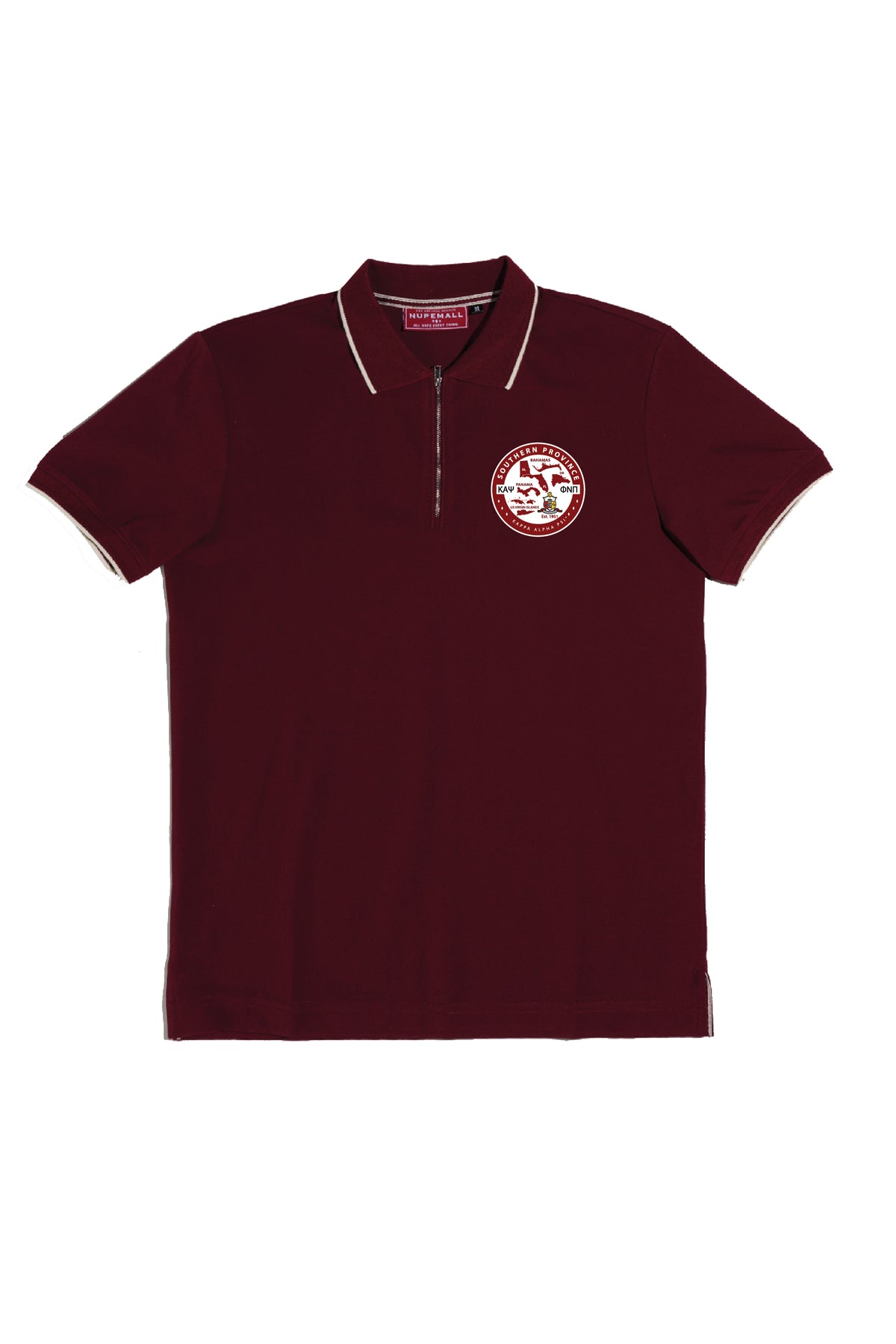 Southern Province Zip Performance Polo (Krimson) – Nupemall