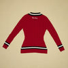 Kappa Alpha Psi Silhouette V-Neck Cable Knit Sweater