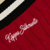 Kappa Alpha Psi Silhouette V-Neck Cable Knit Sweater