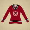 Kappa Alpha Psi Silhouette V-Neck Cable Knit Sweater