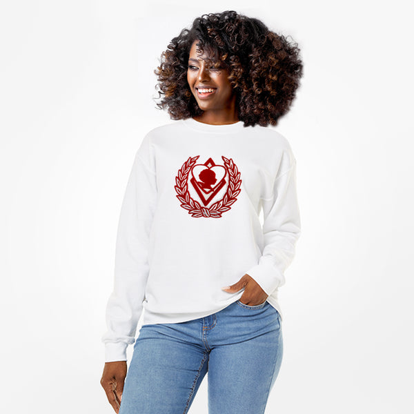 Kappa Alpha Psi Silhouette Chenille Crewneck Sweatshirt