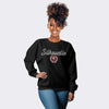 Kappa Alpha Psi Silhouette Rhinestone Crewneck Sweatshirt