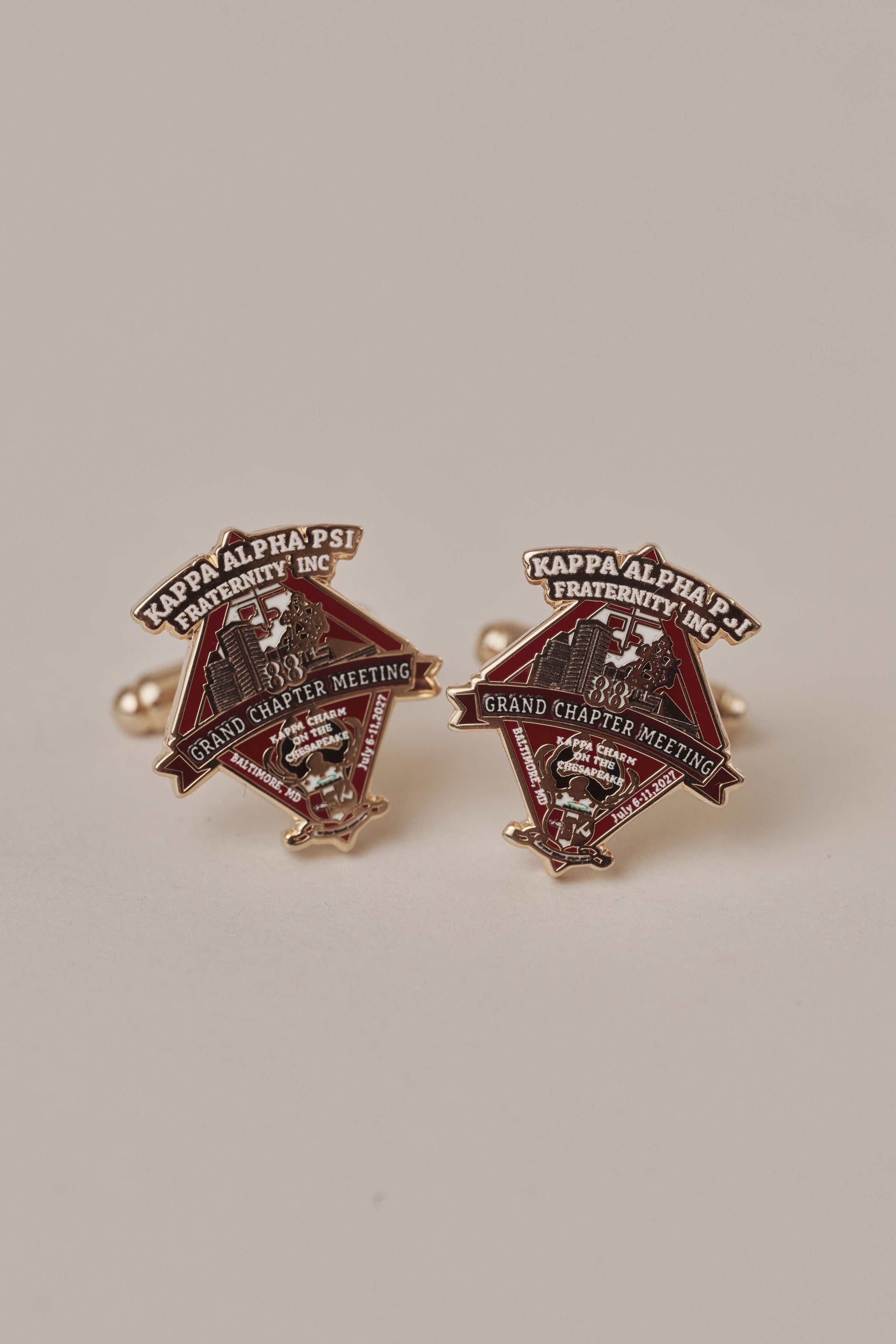 Kappa Alpha Psi 88th Grand Chapter Meeting Conclave Cufflinks