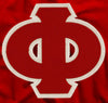 Kappa Alpha Psi Phi Nu Pi 3-Letter Pullover Hoodie (Red)
