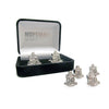 Kappa Alpha Psi Cufflinks & Tuxedo Stud Set (Silver)