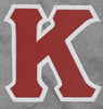 Kappa Alpha Psi 3-Letter Grey Ringer Tee - FINAL SALE