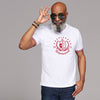 Kappa Alpha Psi Coat of Arms V-neck Tee (White)