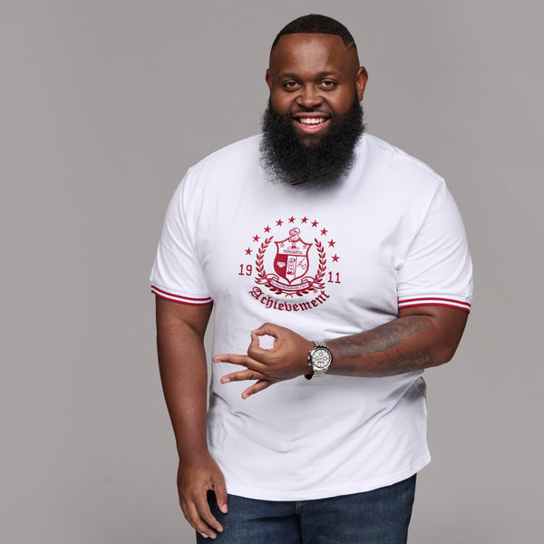 Kappa Alpha Psi Coat of Arms V-neck Tee