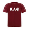 Kappa Alpha Psi Greek Letter 1911 Tee  (Krimson)