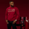 Kappa Alpha Psi 3-Letter Pullover Hoodie (Krimson)