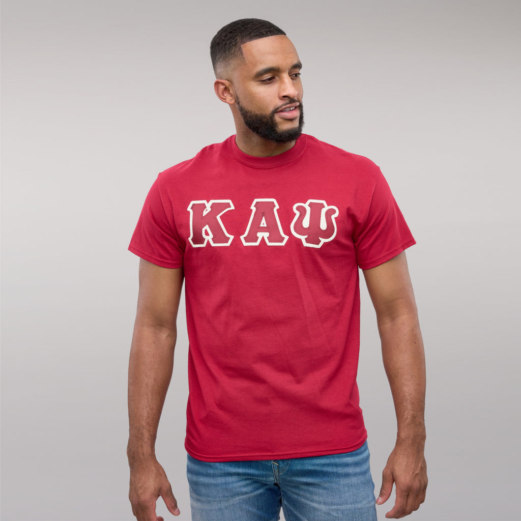 Kappa Alpha Psi 3-Letter Tee (Krimson or Maroon)