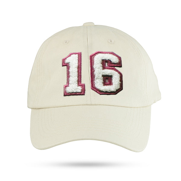 Kappa Alpha Psi Chenille Sixteen #16 Klub Dad Cap