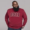 Kappa Alpha Psi 1911 Chenille Crewneck Sweatshirt (Krimson)