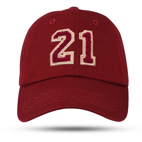 Kappa Alpha Psi Chenille Twenty One #21 Klub Dad Cap