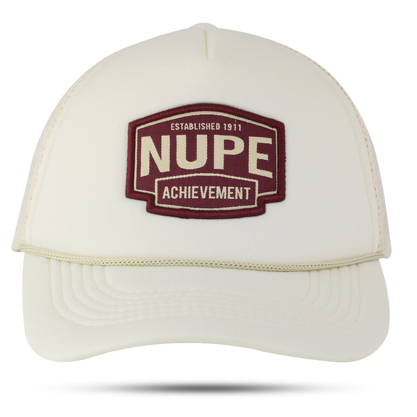 Kappa Alpha Psi Fraternity Baseball Hat - 'Yo Nupe' Embroidered, Adjustable Strap (Style 2, Red)