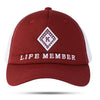 Kappa Alpha Psi Diamond K Life Member Trucker Hat