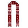 Kappa Alpha Psi CUSTOM Kente Graduation Stole (Black)